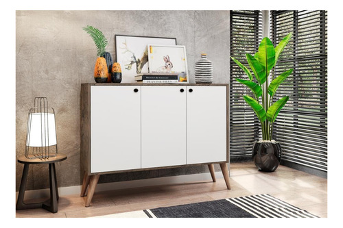 Aparador Buffe Retro Congo Castani Casa Moderna