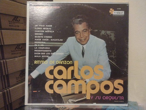 Carlos Campos Ritmo De Danzón, Vinyl,lp,acetato. Oferta1
