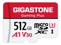 Comprar Gigastone 512gb Tarjeta De Memoria Micro Sd, Gaming Plus, Compatible Con Nintendo Switch, 100 Mb\u002Fs De Alta Velocidad, Grabación De Video 4k, Micro Sdxc Uhs-i, A1 Ejecutar Aplicación, Clase 10