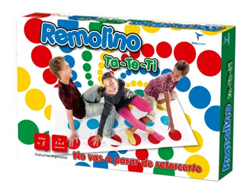 Juego Remolino Tateti Tipo Twister Juguetes Toys Palace Full