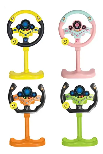 Volante De Coche De Juguete Para Niños Pequeños Juego Azul | Envío gratis