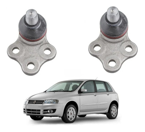 Imagen 1 de 3 de Kit 2 Rótulas De Suspensión Derecha E Izquierda Fiat Stilo