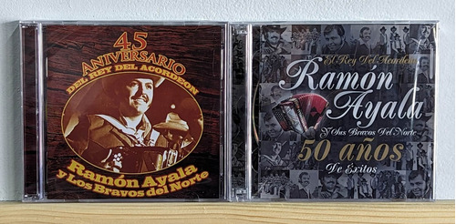 Ramon Ayala Cd's 2 Titulos Diferentes Nuevos Sellados