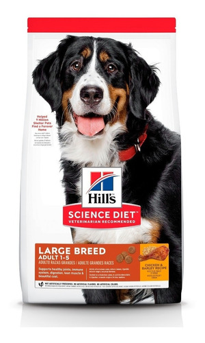 Alimento Perro Adulto Hill's Science Diet Large Breed 15.9kg