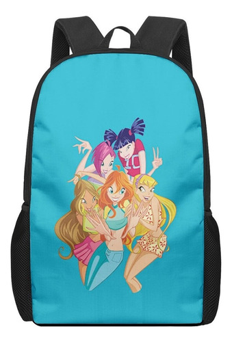 Winx Clubs Mochilas Escolares Para Niños Con Impresión 3d Bo