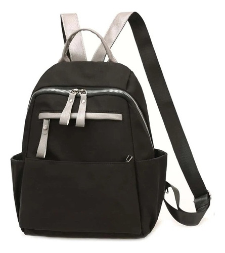 Mochilas De Mujer Liso Ajustable Preppy