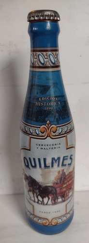 Botella Llena Cerveza Quilmes Año 2000 Edición Histórica