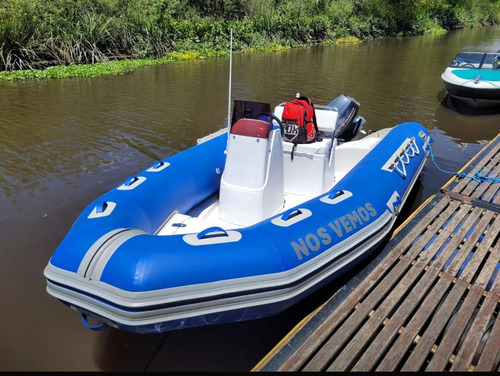 Semirrigido Gomón Viking 4,90 Con Motor Yamaha 40hp Año 2024