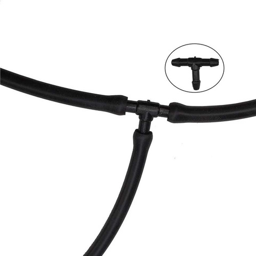 Kit Mangueira 3m Esguicho Limpador Parabrisa + Conexão T Y I