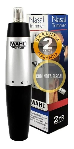 Aparador De Pelos Nasal Wahl Trimmer Orelha E Nariz Sem Fio