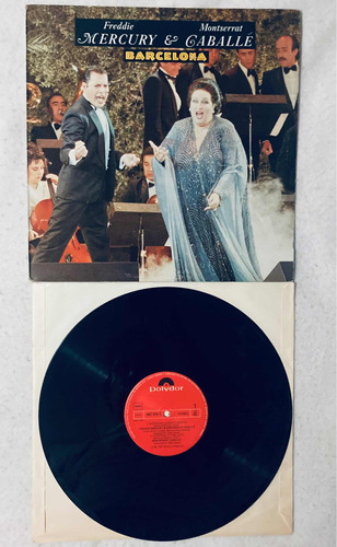 Freddie Mercury Montserrat Caballe Barcelona Lp Vinyl Vinilo