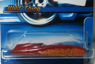 Hot Wheels Wild Thing Año 2006 N° 187 En Blister Unico Imp.