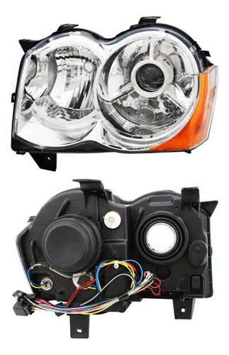 Faro Grand Cherokee 2008-2009-2010 Tipo Xenon Eagle Izq