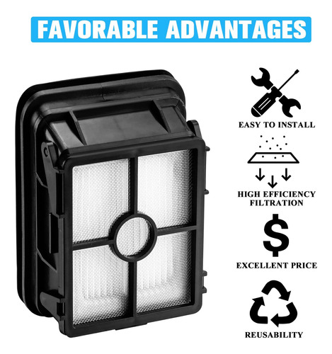 Pack De 6 Filtros 1866 Compatible Con Bissell Crosswave 1...