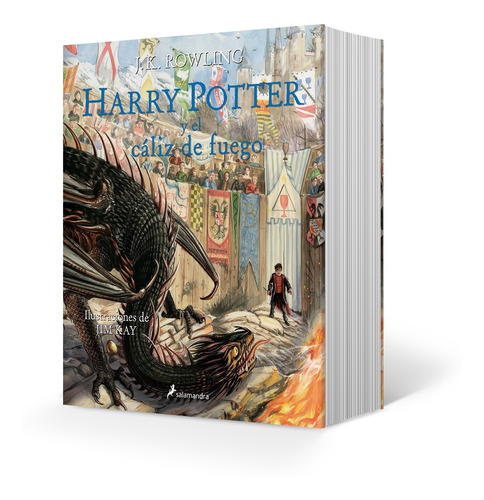 Harry Potter Y El Caliz De Fuego - Harry Potter 4 (ed Ilustr