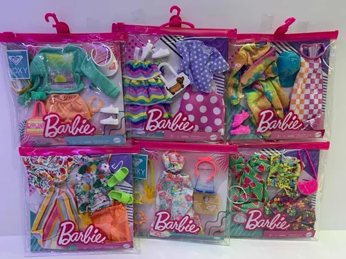 Ropa De Barbie Kit De 2 Pz O Accesorios Costó Por C/u