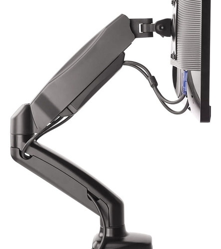 Kit Soporte De Monitor D-bugg + Hub Usb C 8 En 1 Ub Negro