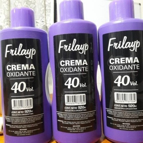 Crema Oxidante Frilayp X 40 Vol X920 Cc