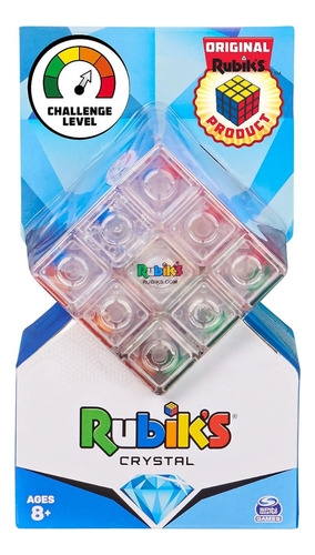 Rubiks Crystal Transparente Cubo 3×3