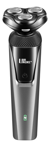 Faca De Barba Elétrica Masculina Lavável De Três Lâminas