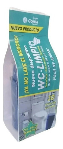 Dispositivo Wc-limpio Antisarro Y Desinfectante P/wc