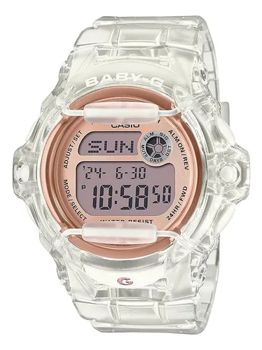 Reloj baby g transparente new arrivals