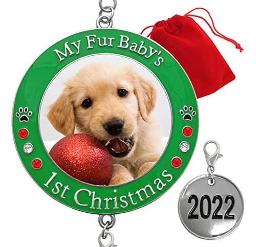 Banberry Designs Pet\x26#39;s First Christmas 2018 - Ornamen