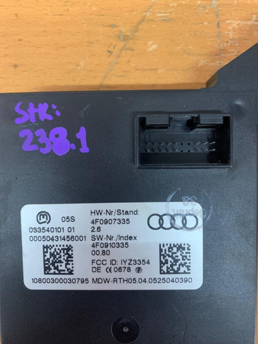 Módulo De Control Audi # 4f0 910 335 (oem) (Usado)