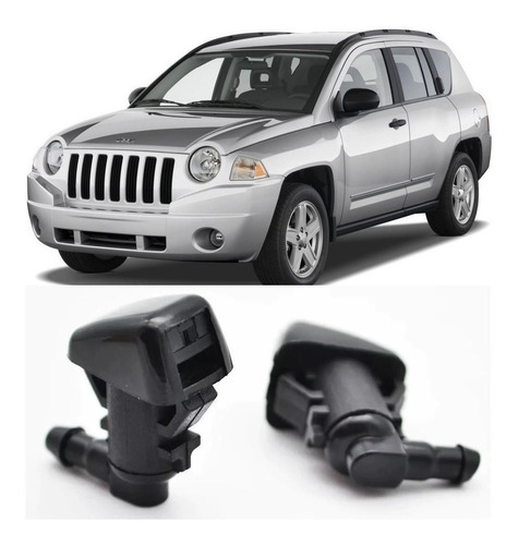 Boquilla Mionas Limpiaparab Kit X2 Jeep Compass 2007-2017