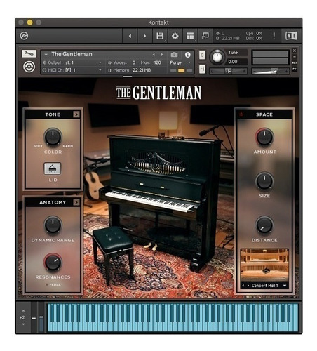 The Gentleman Piano - Samples Kontakt