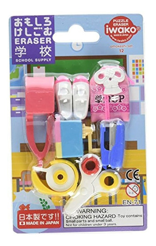 Iwako Japanese Eraser Set - Accesorios Escolares