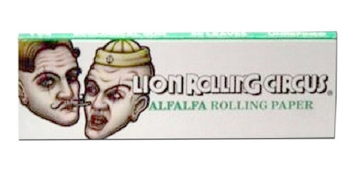 Imagen 1 de 6 de Papel Para Armar Lion Rolling Circus 78mm Alfalfa Regular