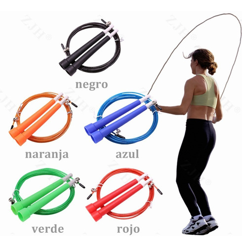 Imagen 2 de 6 de Cuerda De Saltar Para Entrenamiento De Crossfit, Mma, Boxeo
