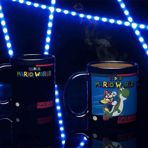 Imagen 4 de 5 de Taza Reactiva Super Mario World