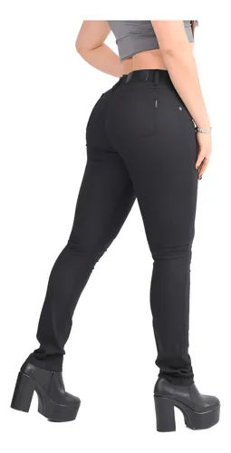 Pantalon gabardina chupin mujer deals