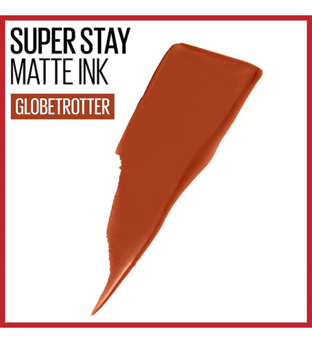 Labial Líquido New York Super Stay Globetrotter 5ml Maybelline Globetrotter