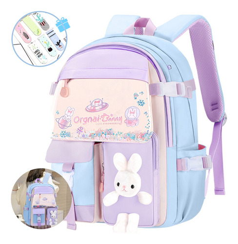 Mochila Escolar Bolsas Kawaii Lindas Capacidad Grande Primaria Infantil Impermeable Mochilas Bolsa Niñas Y 6 Marcador