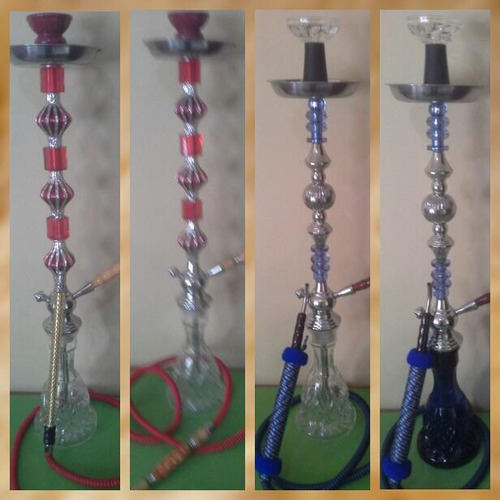 Imagen 10 de 10 de Arguile Pipa Arabe Hookah Grande 75cm