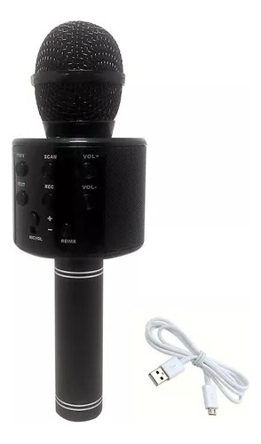 Microfono Karaoke Bluetooth Inalambrico Parlante Efectos