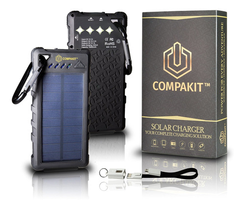 Telefono Cargador Solar 16000 Mah Compakit