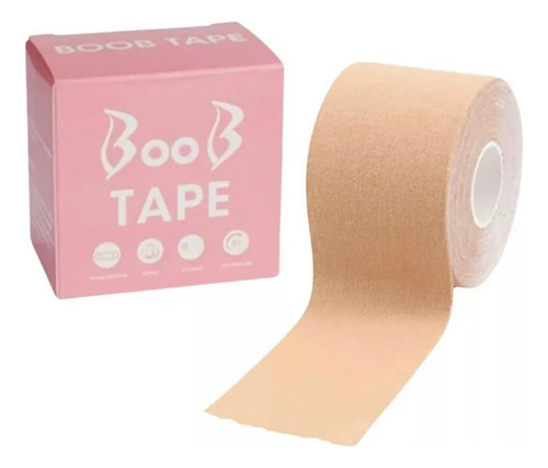 Cinta Adhesiva Para Escotes Levanta Busto Boob Tape 5 M
