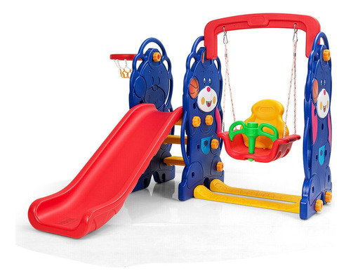 Juego De Columpio Y Resbaladilla Infantil