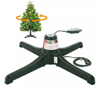 Árbol Navidad Base Giratoria Eléctrica Soporta Árbol 3.2 Mt