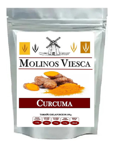 1 Kg Cúrcuma Molida En Polvo Excelente Calidad