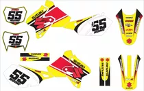 Adesivos Moto Cross Trilha Xtz 125 20mm Personalizada Lm248