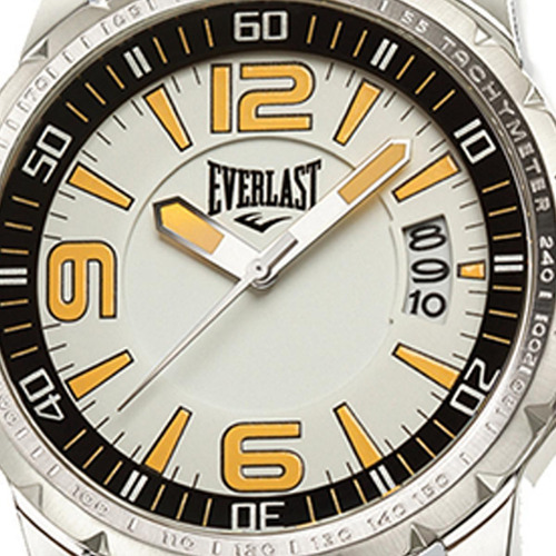 Relógio Masculino Everlast Preto A Prova D'água 100 M E39530