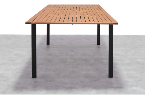 Mesa Extensible Lynx Para Comedor Exterior De Madera