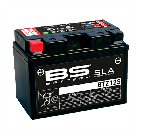 Batería Para Moto Bs Sla Ytz12s Xp560 Xtz1200