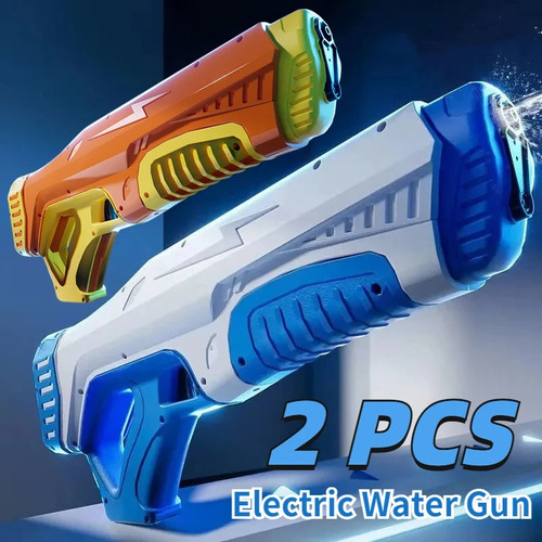 2pcs Juguetes De Pistola Eléctrica Acuática De Gran
