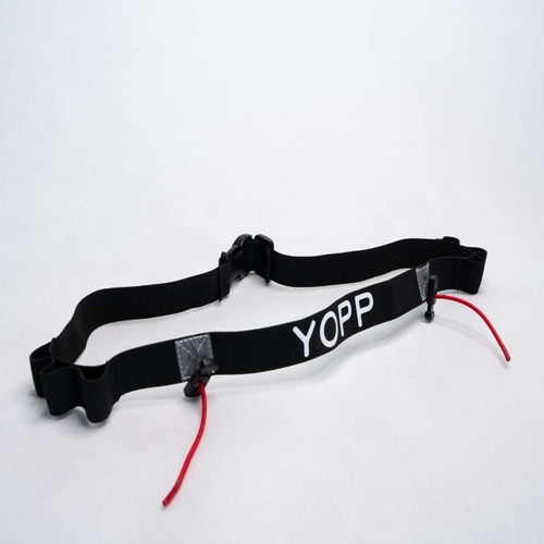 Cinta Elástica Porta Numeral Yopp Com Porta Gel Cor Preto